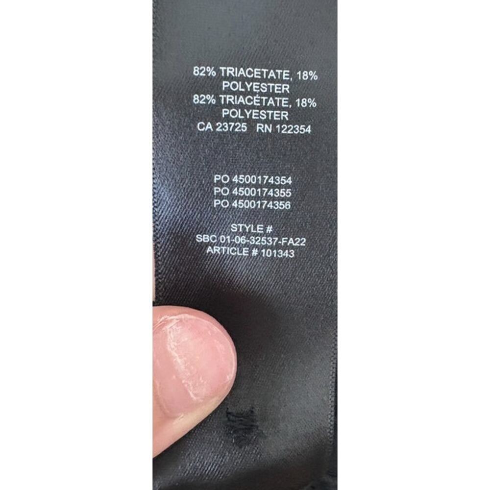 Womens Aritzia Babaton Black Seam Front Pull On Tapered Pant Size 00 - Picture 6 of 8